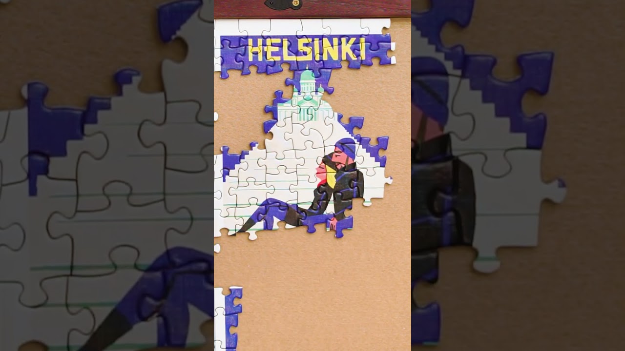 Puzzle Art - Lovers in Helsinki