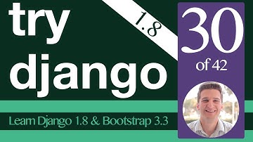Try Django 1.8 Tutorial - 30 of 42 - Login Form in Bootstrap Navbar - Learn Django
