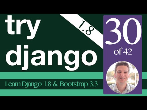 Try Django 1.8 Tutorial - 30 of 42 - Login Form in Bootstrap Navbar - Learn Django