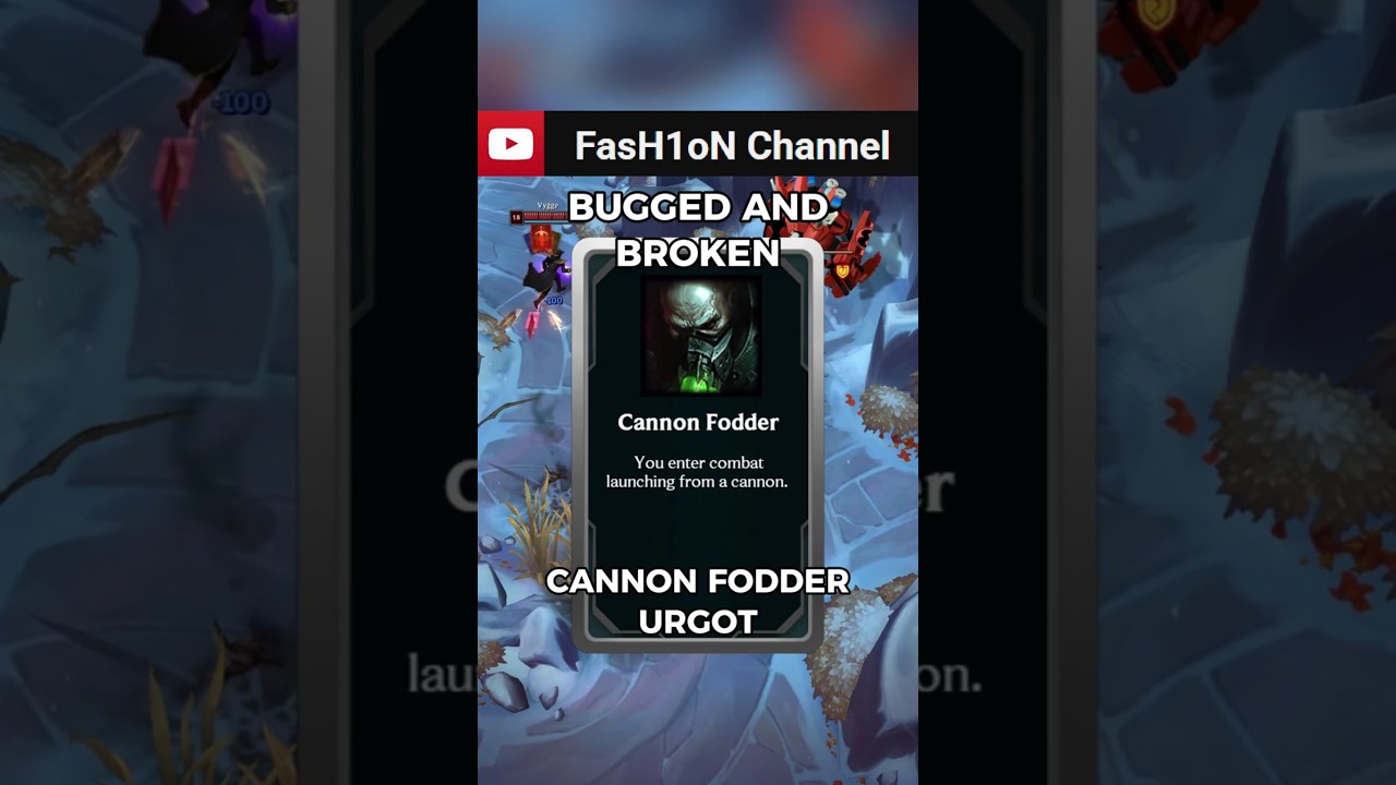 Cannon Fodder is BREAKING the game with Urgot! 😱 | 