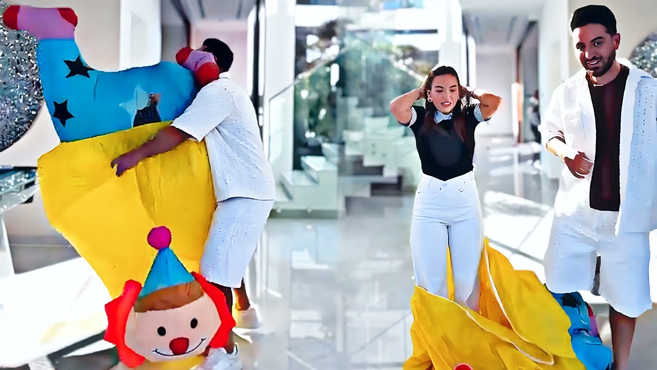 سارة لبست Costume بالمقلوب 😂 ردة فعل غيث 🤣🔥