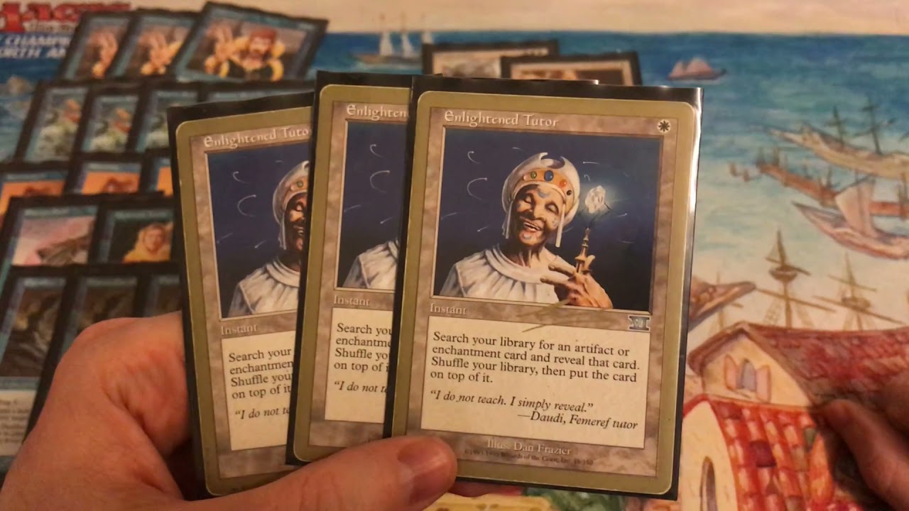 Top 8 WCD 2000! Tom Van de Logt's B/W enchantment deck! - YouTube