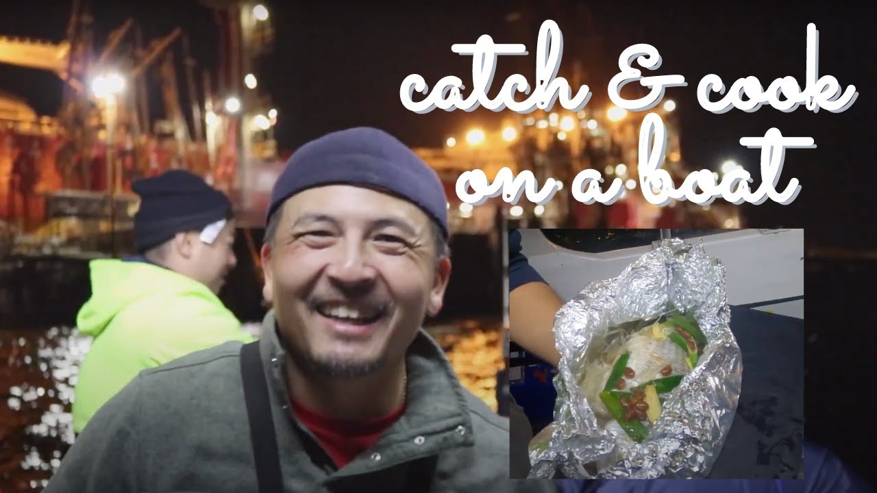 Sensational Catch and Cook on a boat Steamed Tailor in Botany Bay