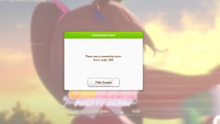 How To Fix Umamusume: Pretty Derby Error Code 395