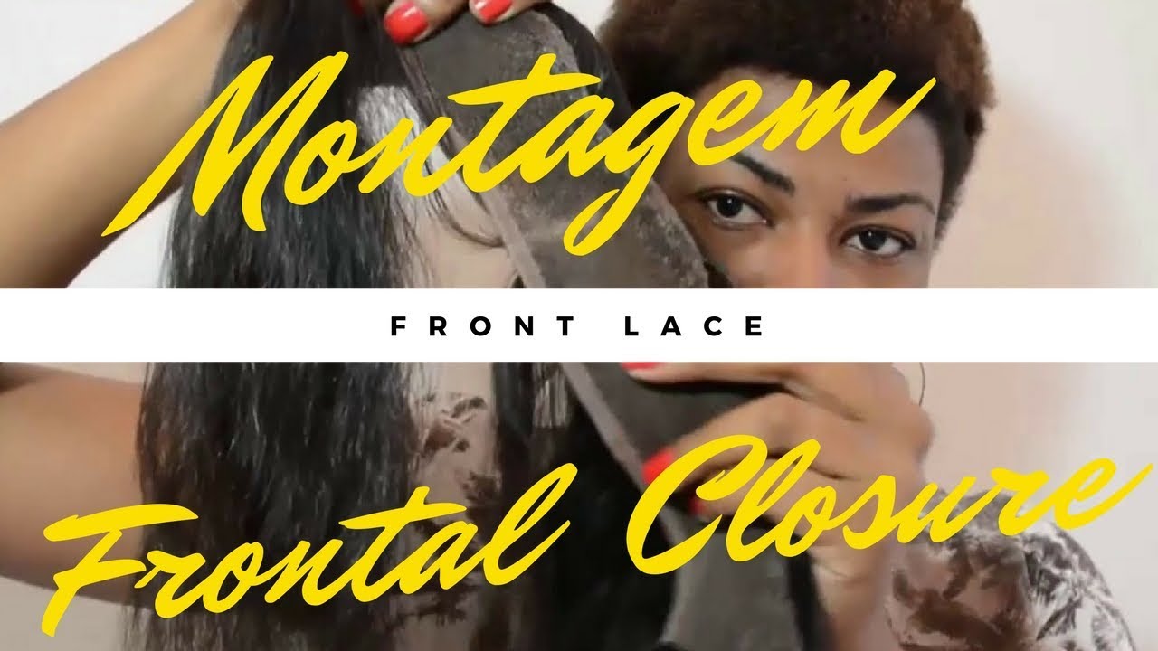 Como fazer fio a fio em micropele - Confecção de front lace e acabamento Parte 2