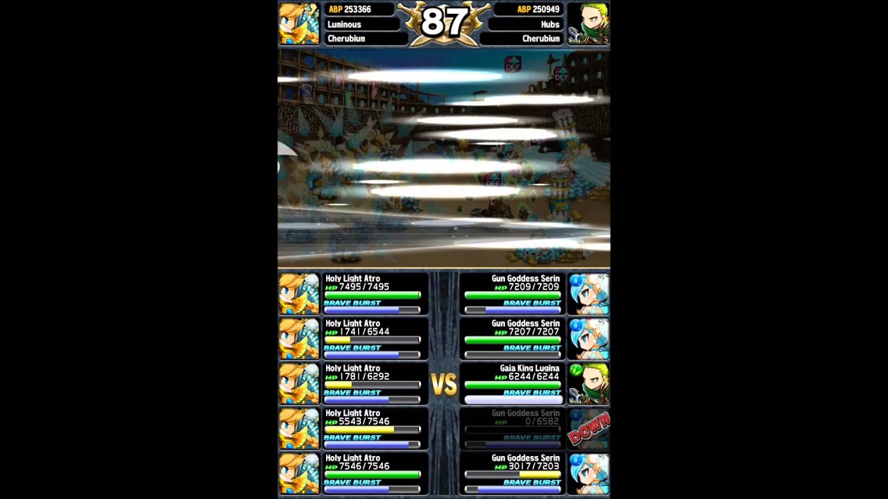 Brave Frontier: Serin in the Arena...