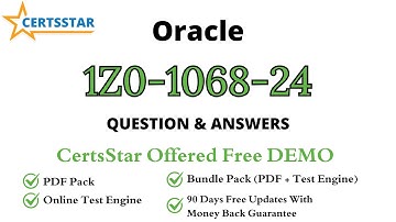 1Z0-1068-24 sample Questions |Oracle CX Commerce 2024 Implementation Professional