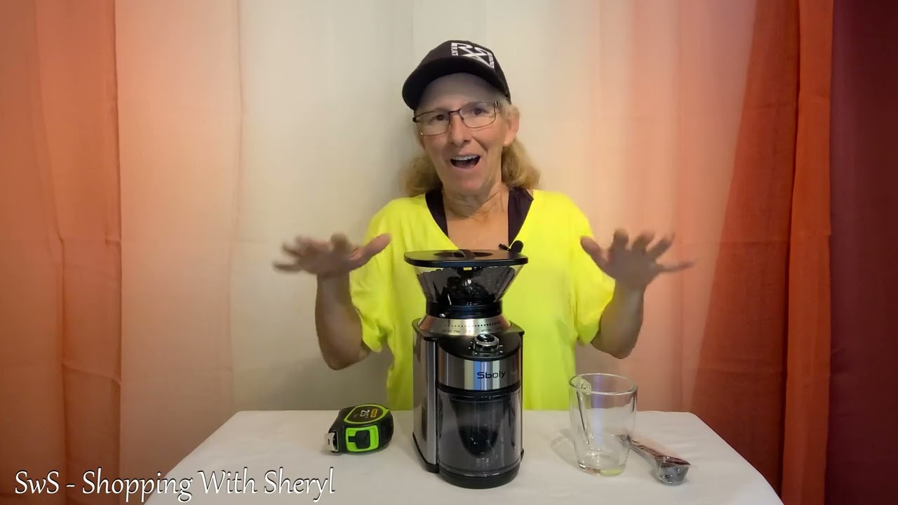 Sboly Coffee Grinder Unboxing and Demo 