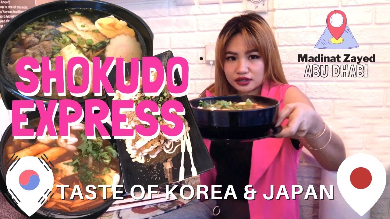 THE BEST KOREAN & JAPANESE SNACKS in Abu Dhabi || Dada & Destiny's World 