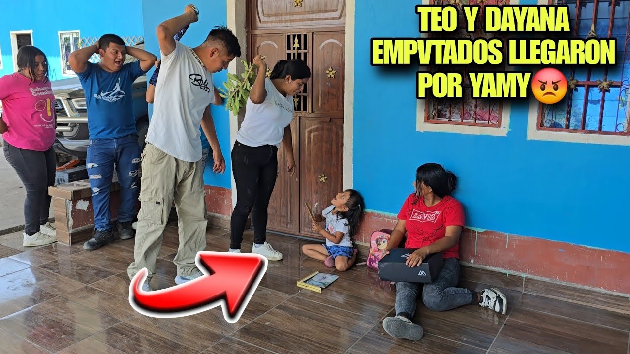 Dios Mio TEO y DAYANA Casi Arrastr4da Fuerón A Traer A YAMY Hasta La Casa De NOÉ😡