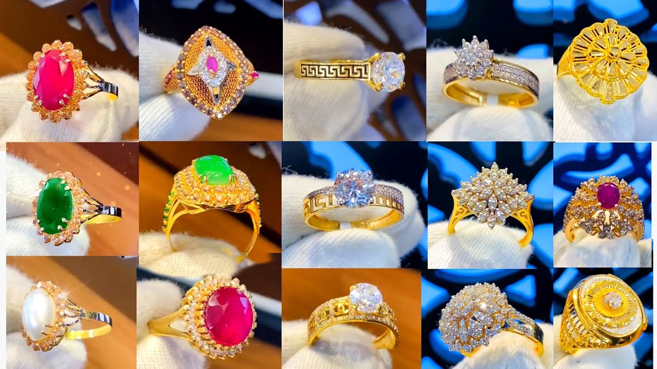 Gold Dimond Rings designs 2023 | Gold Rings Collection | Glorious Jewelry