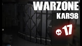 Deployable Cover For The Win! | 17 Kill Solo WIN! | Kar98k & Mac 10 | COD Warzone Gameplay
