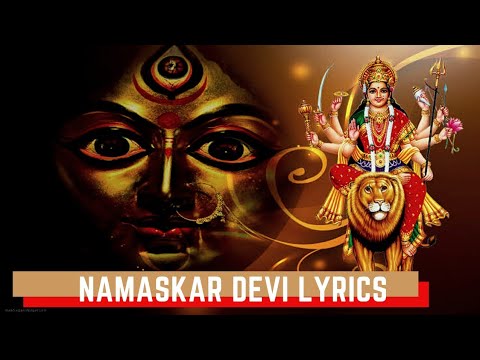 Namaskar Devi Lyrics Devi Bhajan  Jai Mata Di     Jaya Kishori