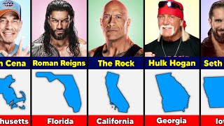 Best Wwe Wrestler From Every Us State