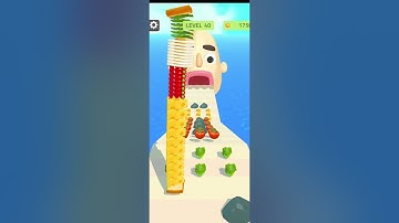 SandwichRunner Android Mobile  Game Play iOS next part 40 Level and 45 Level