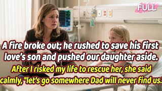 A fire broke out,he rushed to save his beloved’s son and pushed our daughter aside...