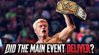 Wrestlemania Night 1 Recap...why Were There So Many Commercials?
