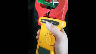 Fluke-1630 접지클램프 측정시 주의사항
