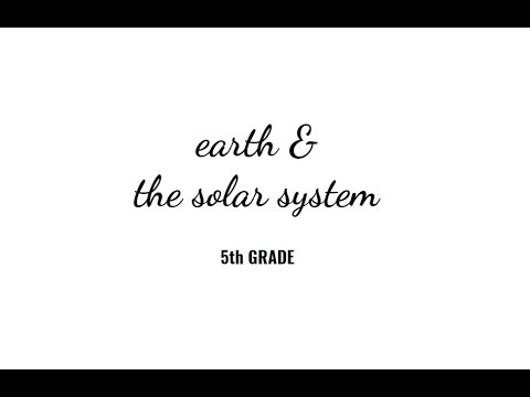 Grade 5. #6. 5-ESS1-2. Study Island 4a. Topic- EARTH and THE SOLAR SYSTEM
