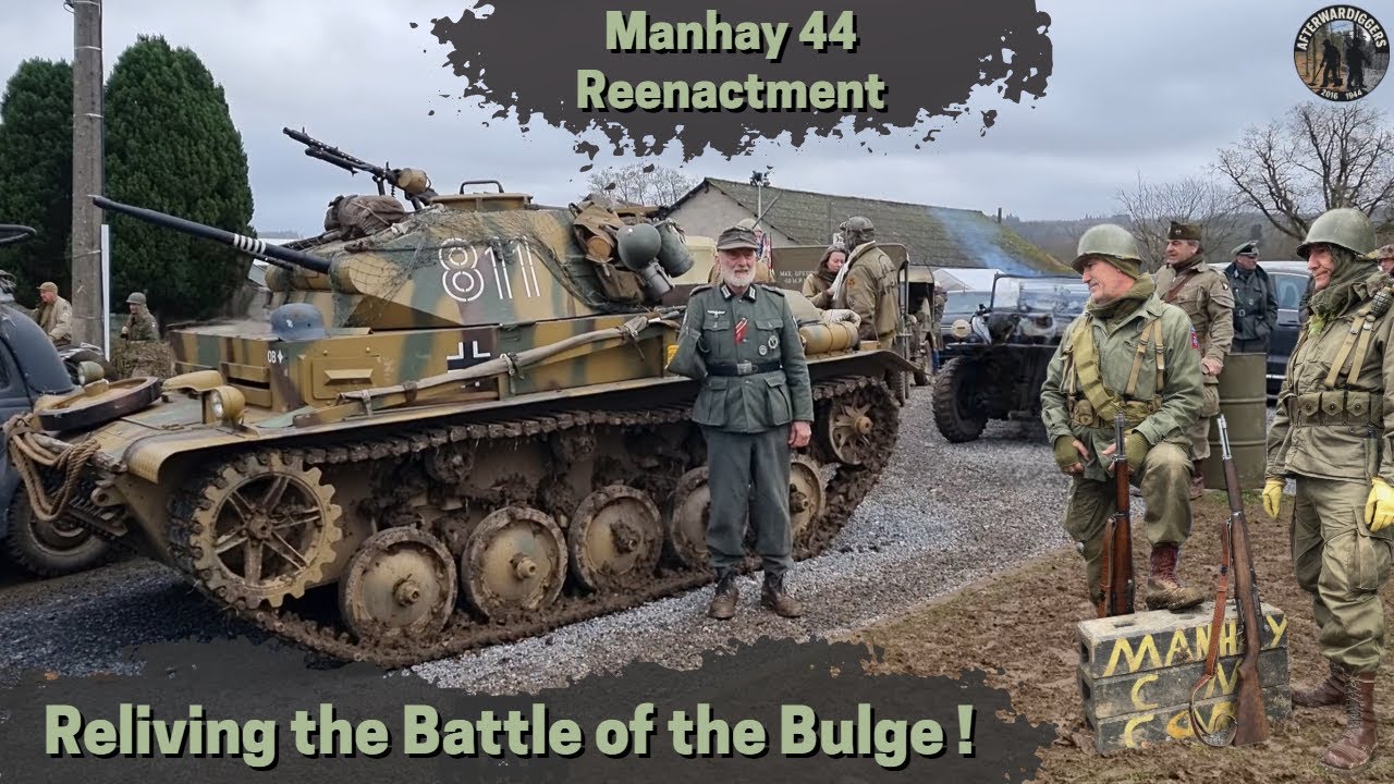 Battle of the Bulge Reenactment | Manhay 44 WWII Event