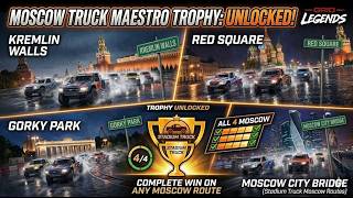 Grid Legends - Win a Stadium Truck event on any Moscow route