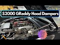 How to install S2000 GReddy Hood Dampers | Full DIY