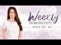 Weekly Horoscope July 18-24 ☀️ Sun ingress Leo ♌️