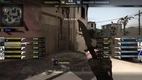 Counter Strike  Global Offensive: insane 1v3 clutch wich made us tie the game!!