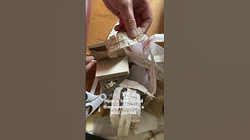 How I use paper ruffles. Add to a mini journal. #art #junkjournal