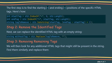 How to Replace/Remove Specific HTML Tag Patterns from a String in C#