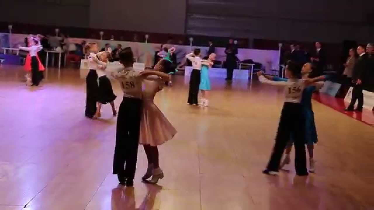 Барсегян Максим - Панкова Ксения. Первенство СТСР 2015. Медл. вальс ...