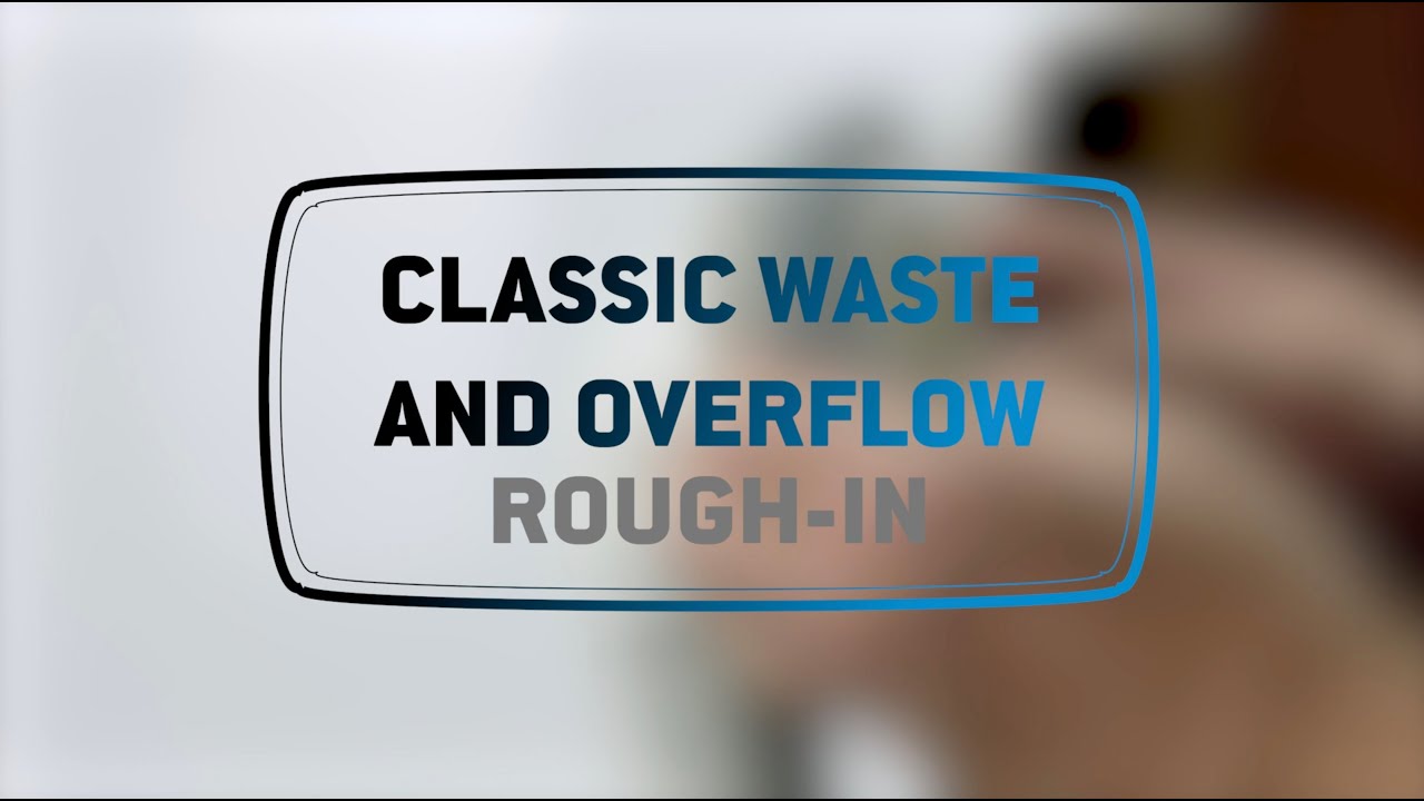 AB&A Waste and Overflow Rough-In