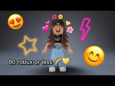 Querem que eu poste um video de looks com 80 robux?💓 #roblox #preppyo