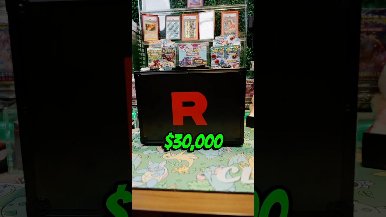 UNBOXING A $30,000 POKÉMON BRIEFCASE 🤯 