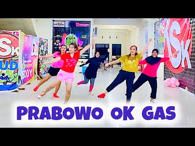 PRABOWO OK GAS | JOGET GEMOY | SENAM KREASI | CHOREO ZIN CHICIE class=