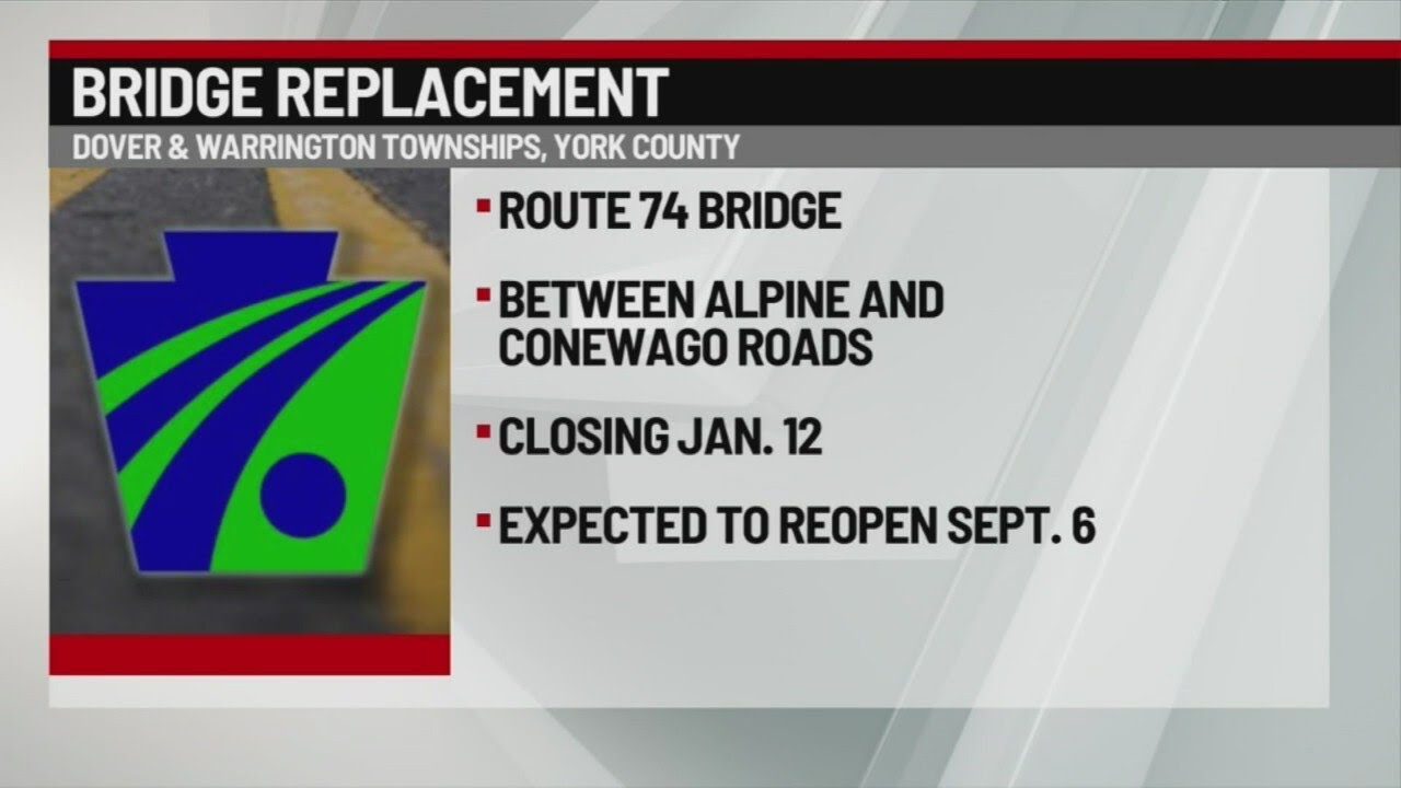 Bridge replacement project to begin in York County