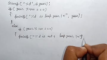 C program to check the given year is leap year or not || LIP™ ||