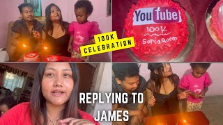 Janla Mwnla Dahwn De James100K Celebration Ni Pisa Party 