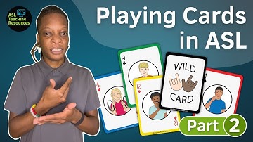 How to Sign Playing Cards | Face Cards in ASL Vocabulary Part 2