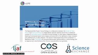 Reproducibility Project: Cancer Biology Webinar - Feb 2017