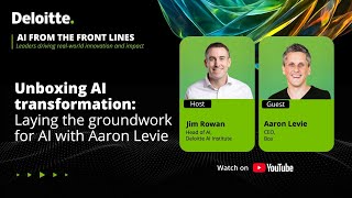 Unboxing AI transformation: Laying the groundwork for AI with Aaron Levie