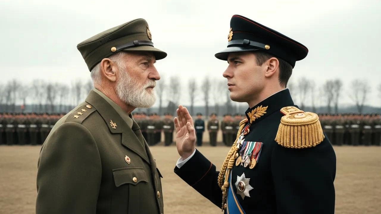 Zatrzymali weterana na pogrzebie, ale czterogwiazdkowy generał oddał mu zasłużony honor