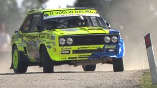 Fiat 131 Racing With K24 Honda Vtec Engine | Paolo Diana Show At Rally Legend 2022