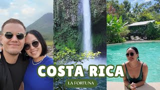Costa Rica vlog  | La Fortuna Waterfall, Mount Arenal, Lava trail and we spotted sloths!