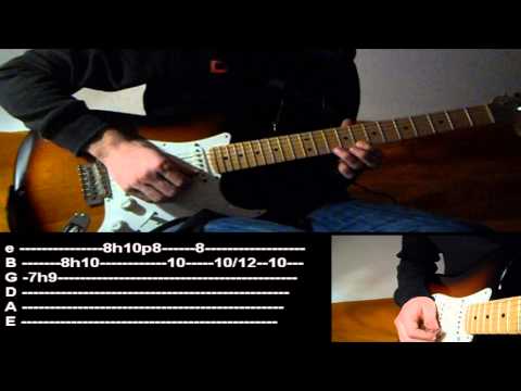 Hybrid picking lick (with tabs)