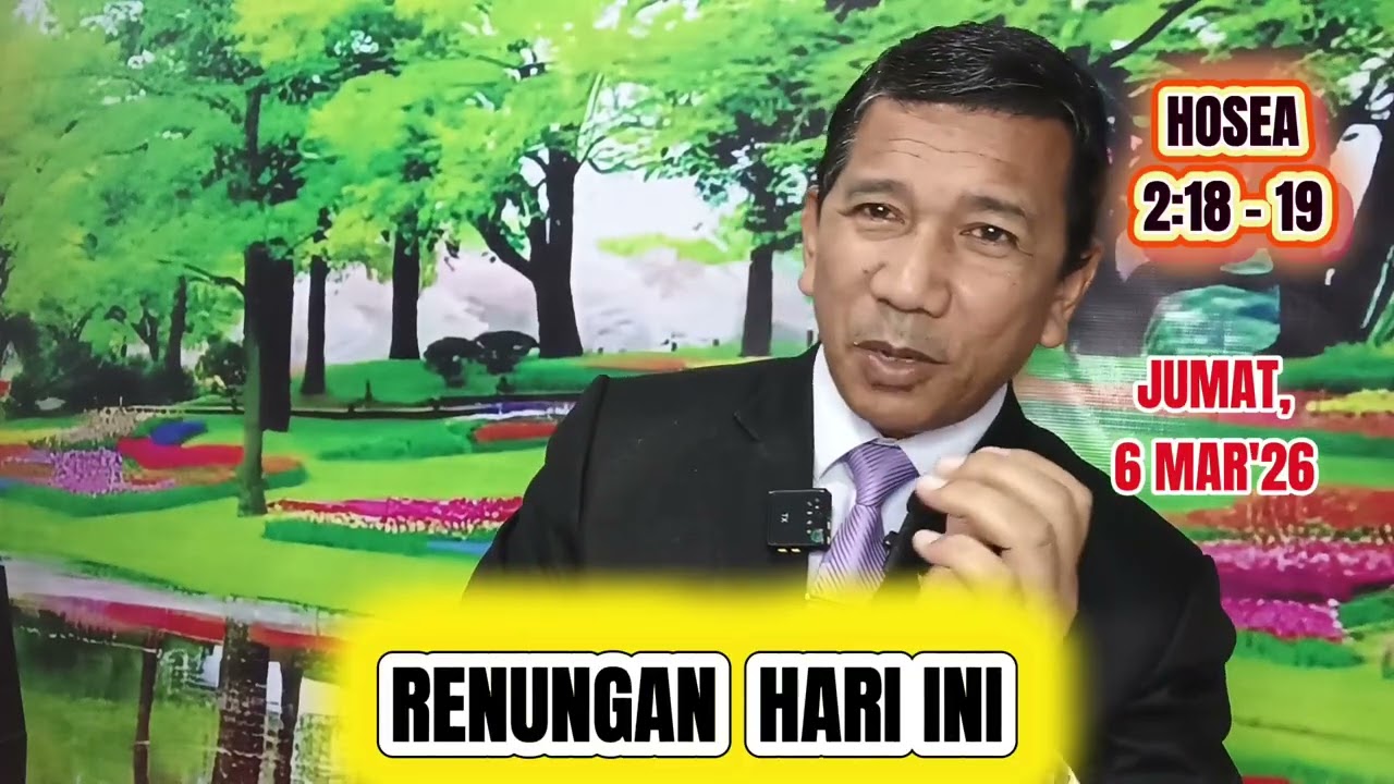 RENUNGAN HARIAN : JUMAT, 6 MAR'26