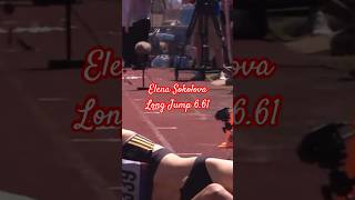 Elena Sokolova ❤️❤️❤️ Long Jump – 6.61 #athletics #viral #shorts