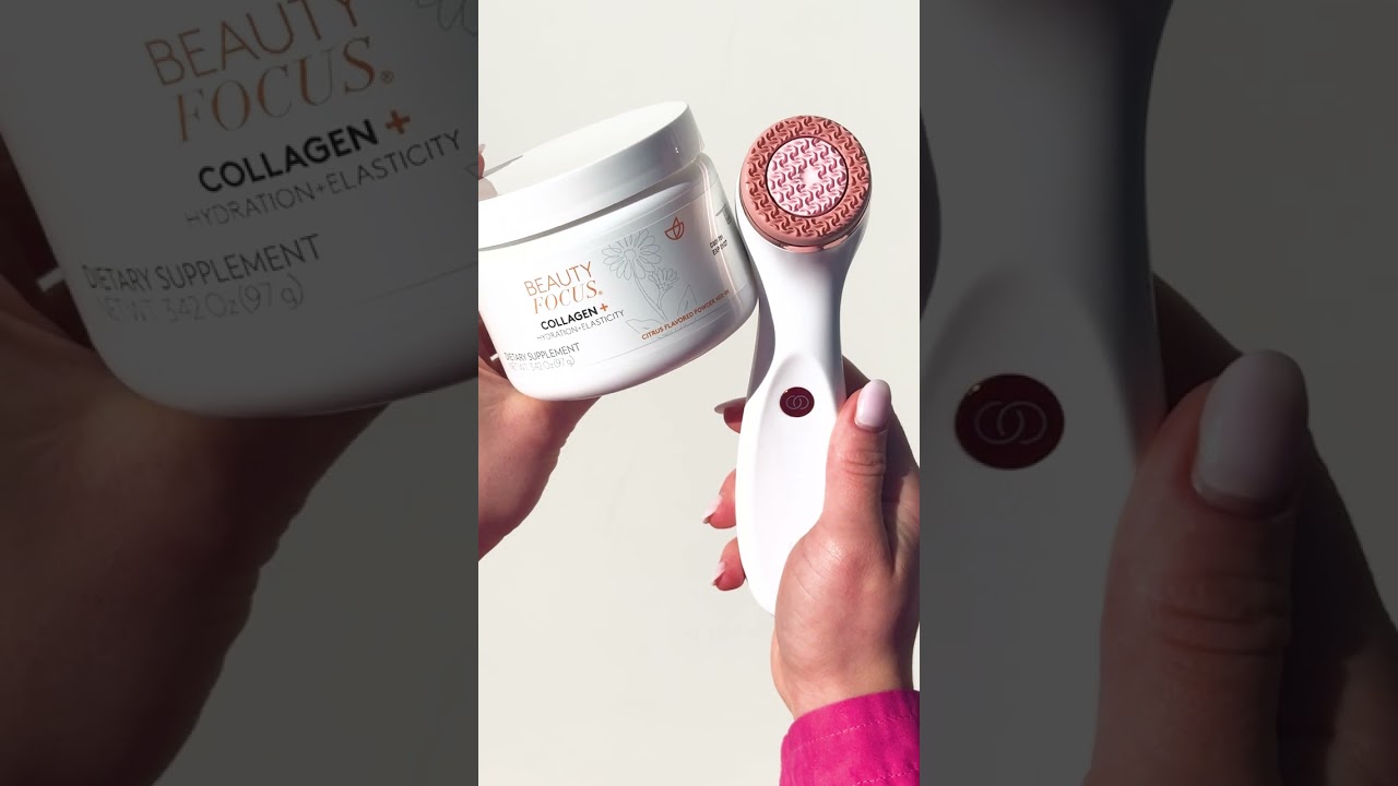 Level up your skincare by pairing Collagen+ with LumiSpa iO 💖