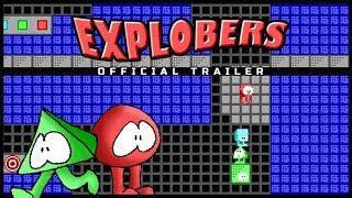 EXPLOBERS [indie game launch trailer - AVAILABLE NOW]