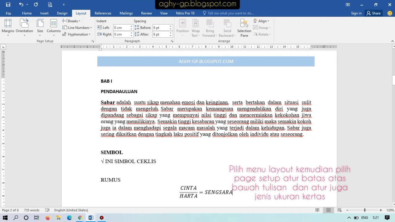 membuat daftar isi - cover- footnote otomatis 